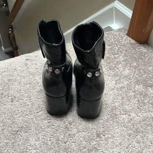Dolce Vita patent leather booties